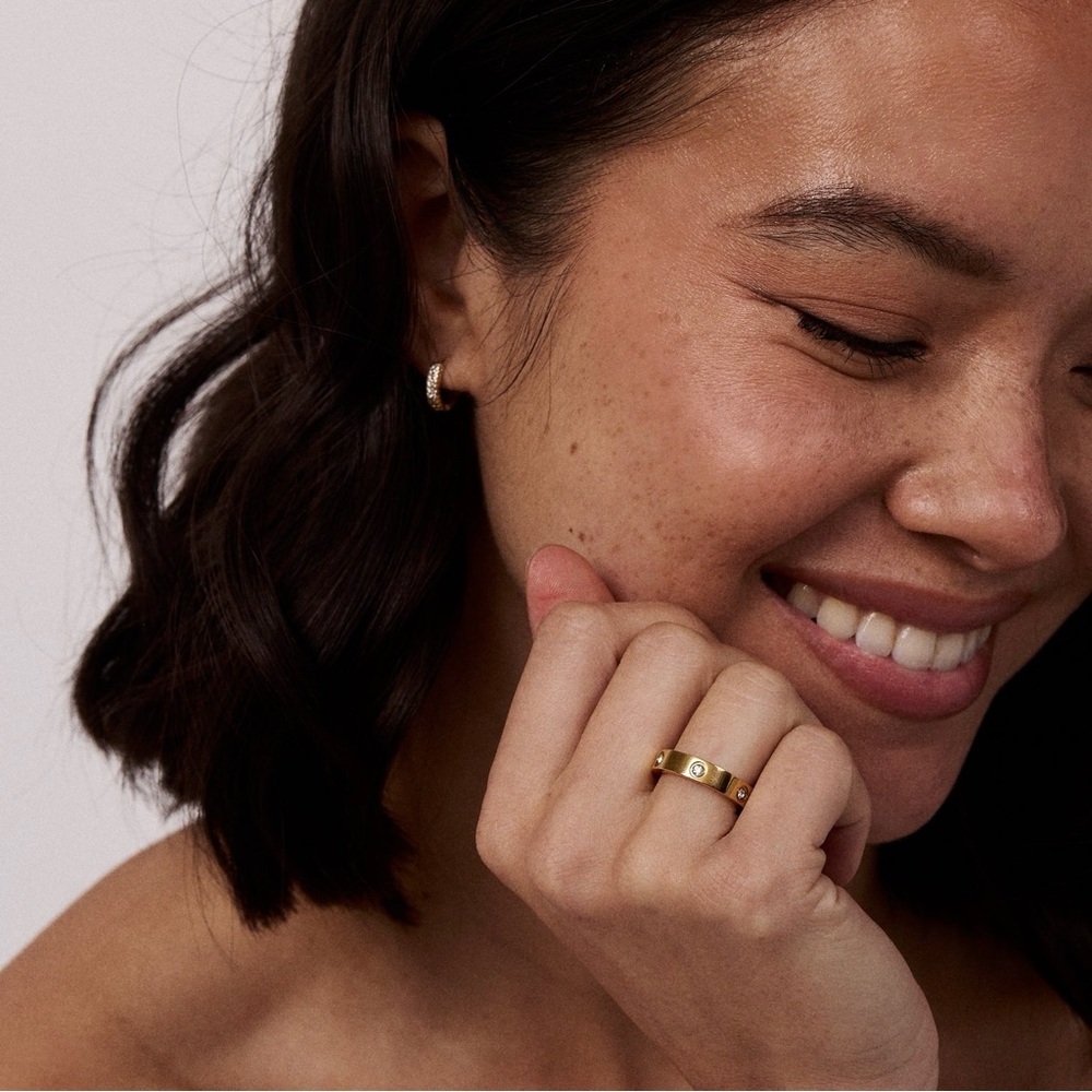 Adornia Amore Chunky Band Ring - Picture 5 of 5